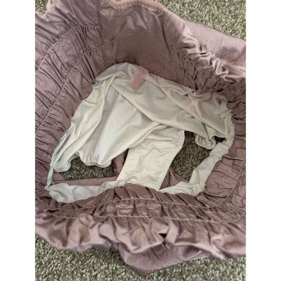Free People MOVEMENT THE WAY HOME SHORTS Athletic Moonlight Mauve Small Lined L1 - Picture 6 of 7